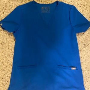 Figs Scrub Top Small